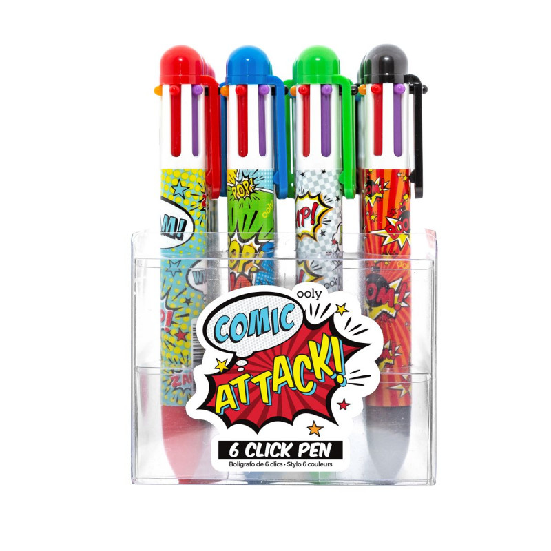 Sugar Joy 6 Click Multicolor Pens - OOLY