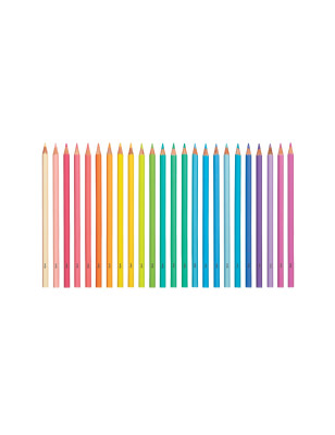 Jumbo Brights Neon Colored Pencils - Set of 6